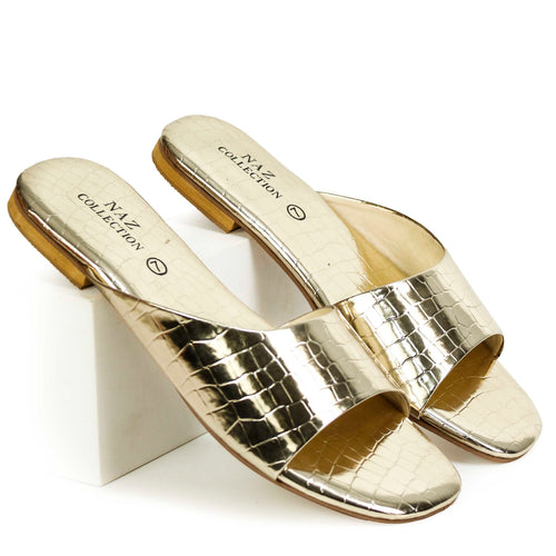 Fancy Flat Slippers For Women