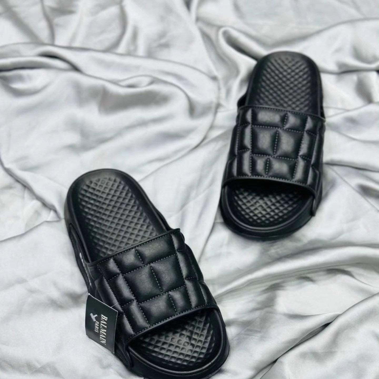 Buy Trending Balmain Slides for Men | Soft Casual Slippers.