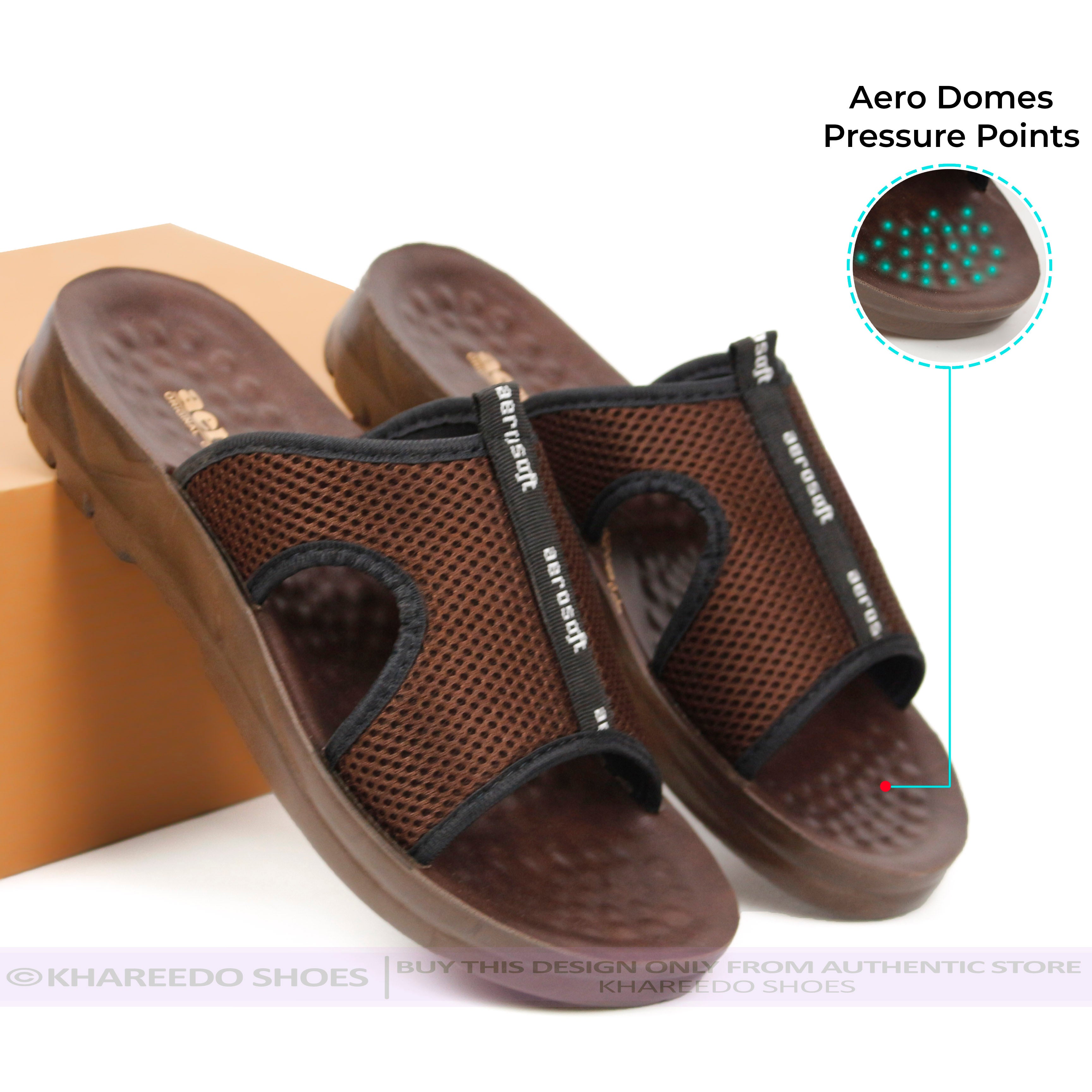 Buy MA-5103 Medicated Slipper By Aerosoft For Men | Thailand Material Chappal.