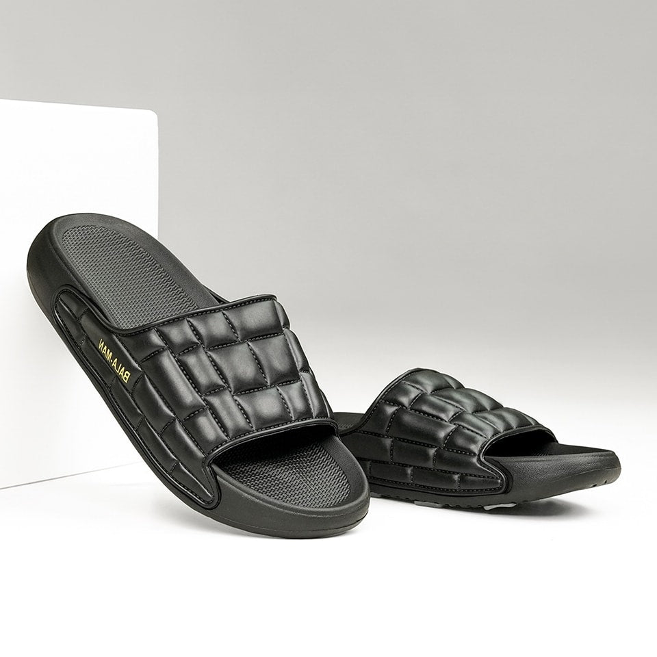 Buy Trending Balmain Slides for Men | Soft Casual Slippers.