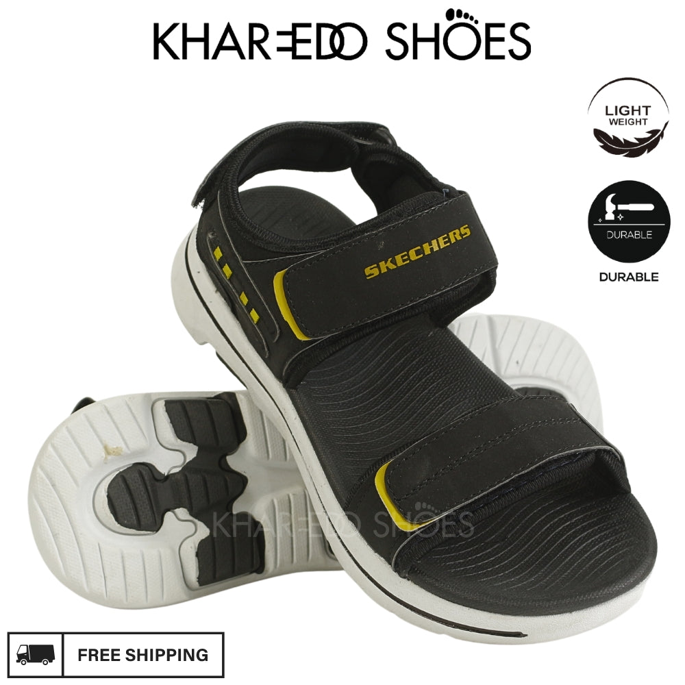 Men's Comfortable And Medicated Sandals By Skechers - Doule Strap Sandals For Boys