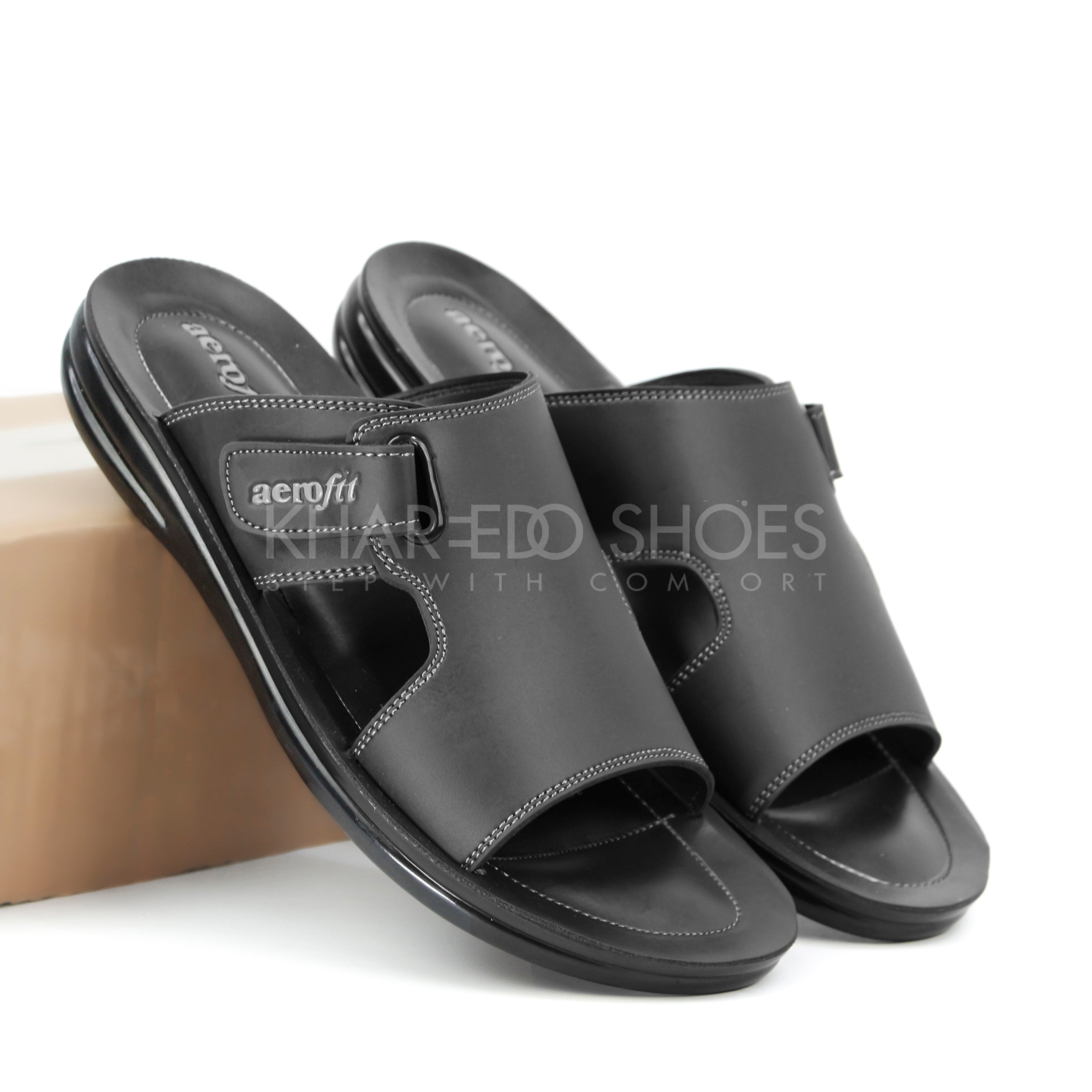 Mens Adjustable Velcro Slippers Non Slip Chappal For Boys