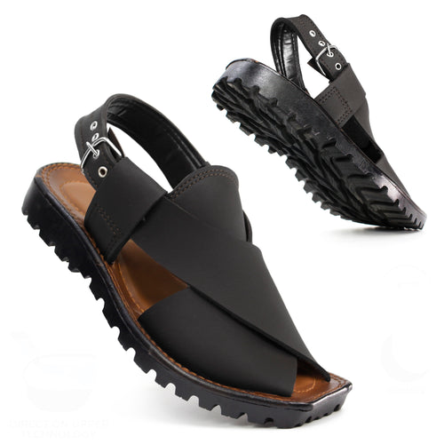 Kaptaan Peshawari For Men | Men's Peshawari Chappal - [919-39/44]