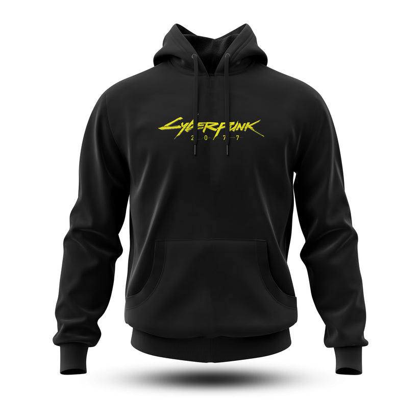 Cyber Punk Yellow Hoodie