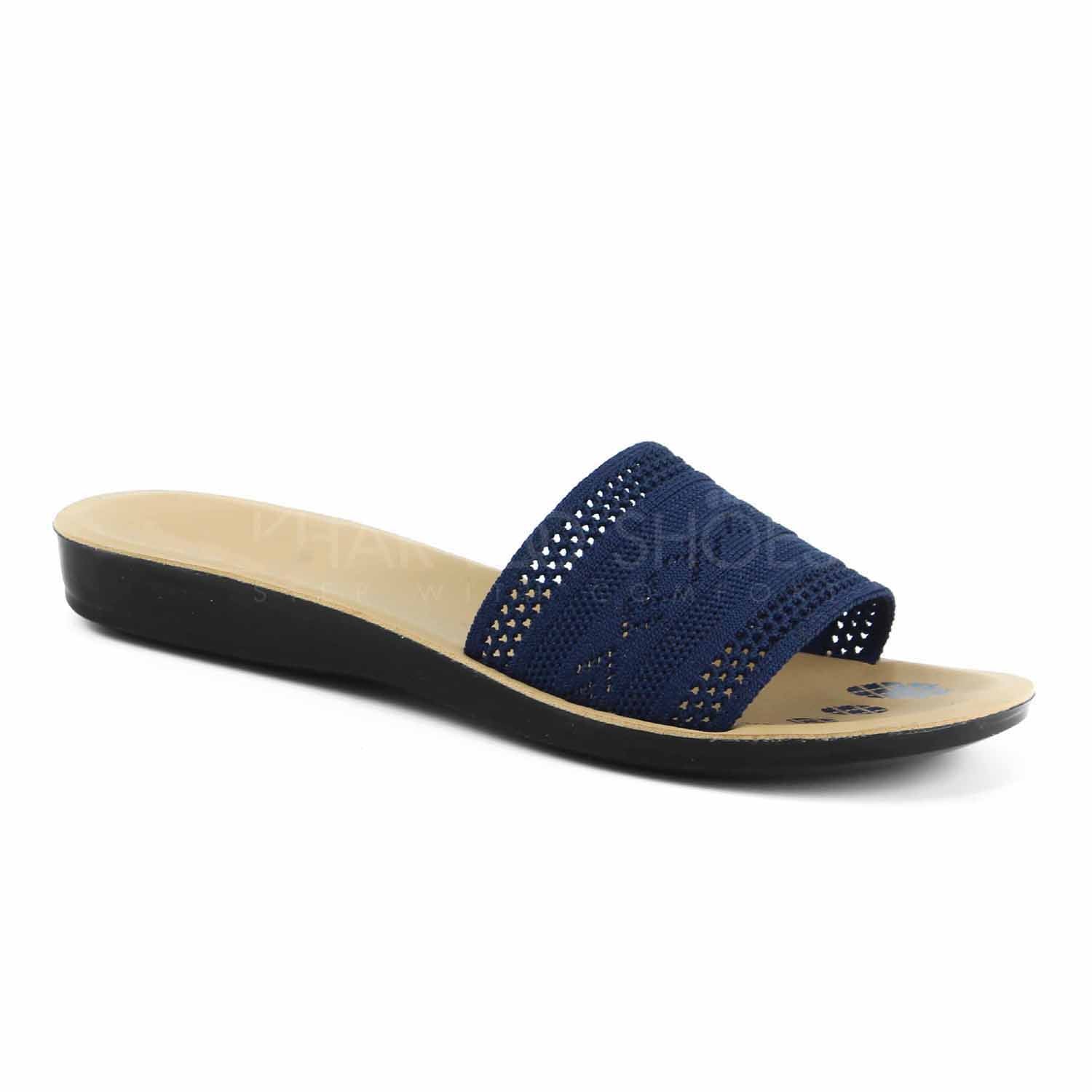 Slippers For Women | Fabric Upper And Non-Slip Slides For Ladies - Flip Flops For Girls