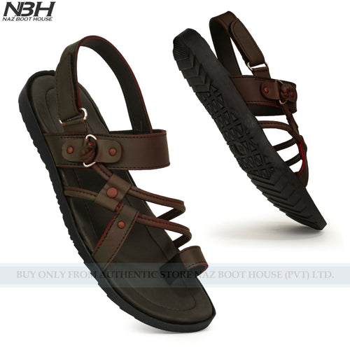 Leather Toe Slippers For Men | Men's Comfortable Slippers - [801-40/45]