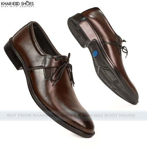 Cow Leather Laceup Formal Shoes For Men | Oxford Shoes For Men - [2815-39/44]