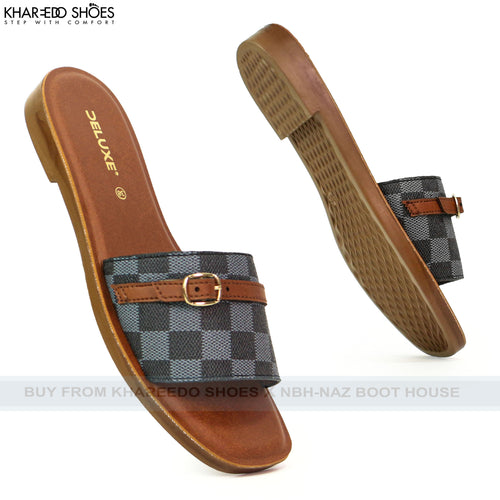 Casual Slippers For Women | Women's Flat Slides - [TN-524-36/41]