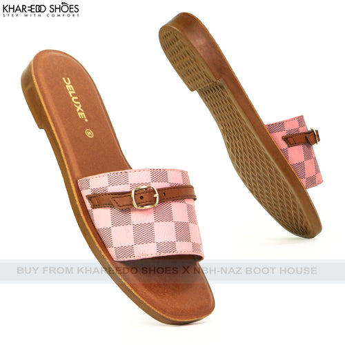 Casual Slippers For Women | Women's Flat Slides - [TN-524-36/41]