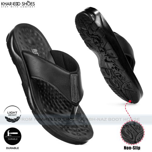 Buy FootFit Best Seller V-Strap Chappal For Men | Flip-flop Men's Slipper [5101-39/44]