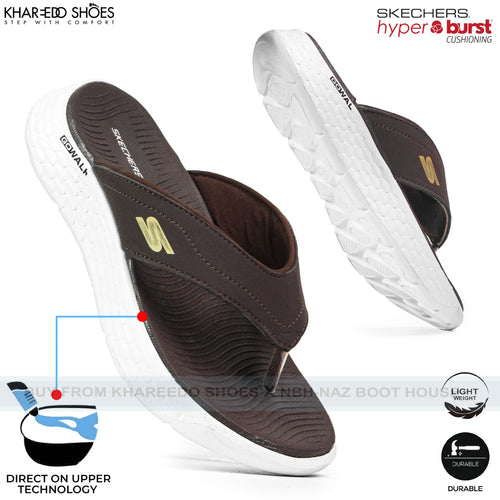 Men’s Umrah Slippers – Cushioned Non-Slip Flip Flops [9212]
