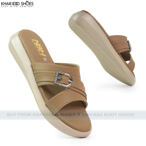 Women Cushioned Wedge Slippers | Daily & Office Wear Comfort - [4011-NBH-36/41]