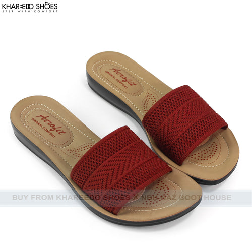Casual Flat Slippers For Women - Slides For Women - [1943-36/41]