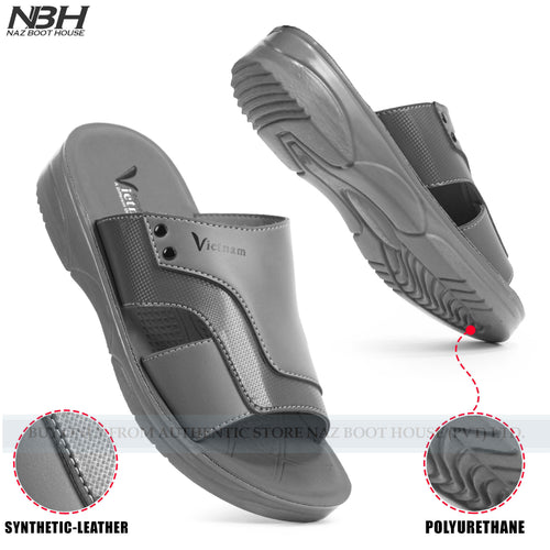 Casual Slippers For Men | Men's Waterproof Slipper - [VT7019-39/44-Grey]