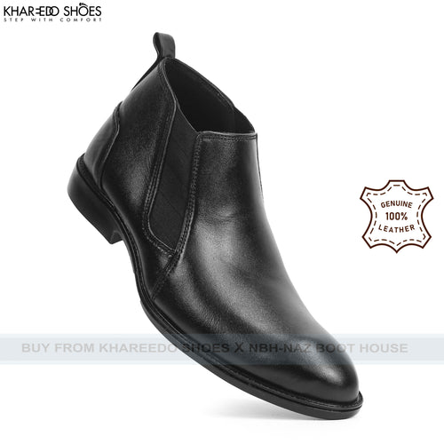 Cow Leather Formal Shoes For Men | Men's Chelsea Shoes - [2820-39/44]