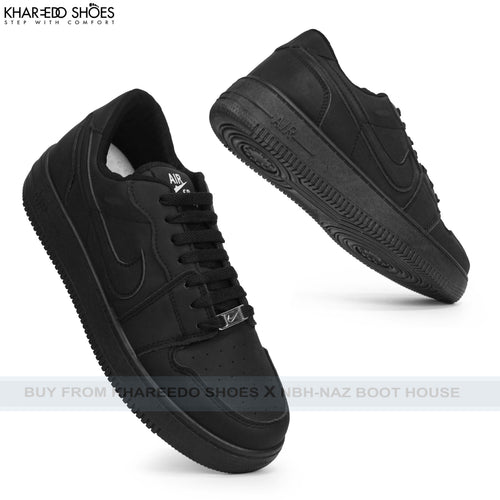 NK Air Jordan Triple White and Triple Black | Sneakers For Men - [4018-40/45]