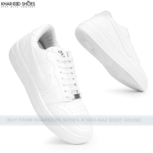 NK Air Jordan Triple White and Triple Black | Sneakers For Men - [4018-40/45]