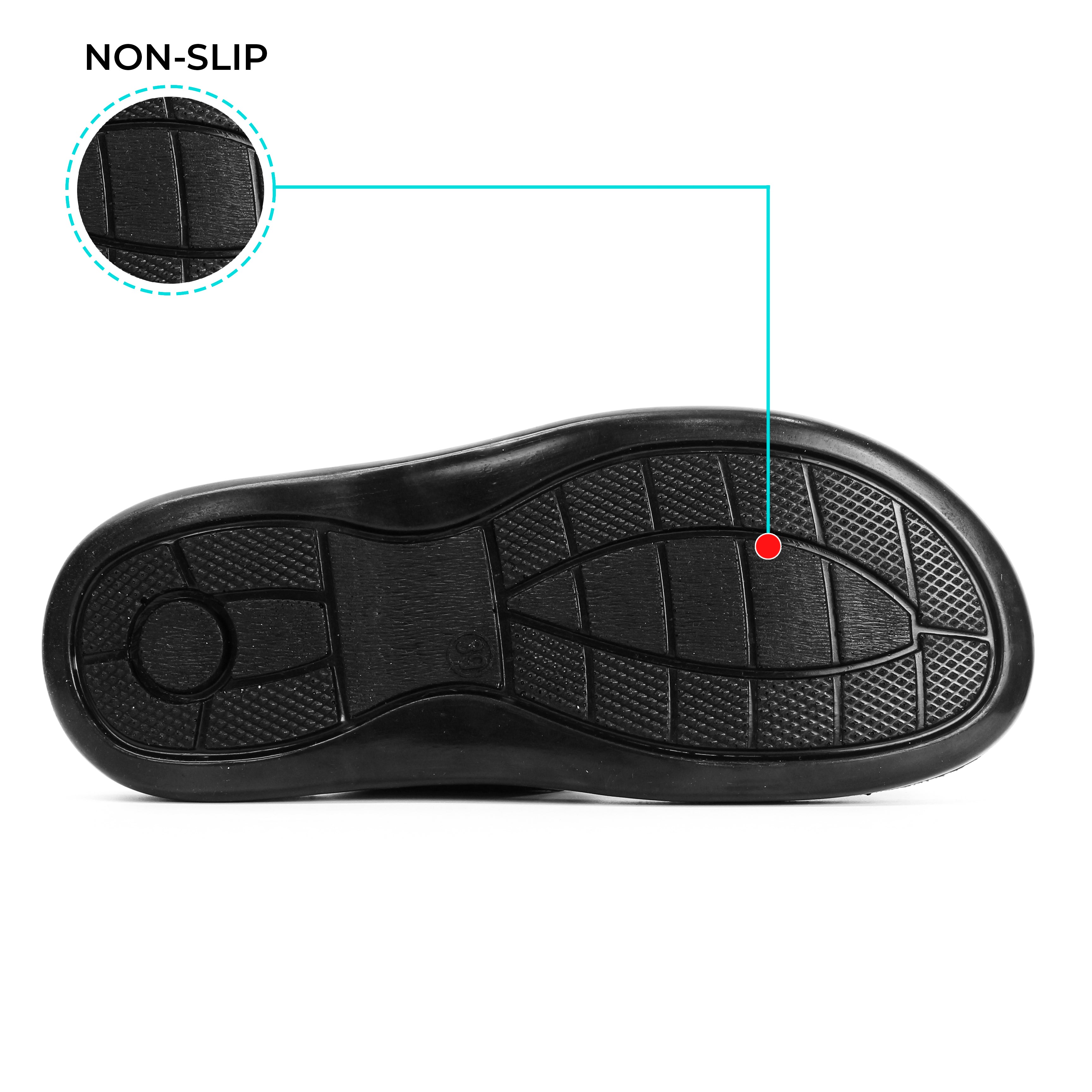 Mens Slippers Non Slip Cross Strap Comfortable Chappal For Boys