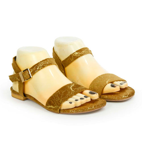 Flat Fancy Sandals For Women - [631-36/41]