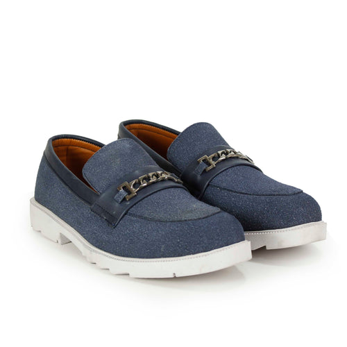 Slip Ons Shoes For Men | Men's Nubuck High Sole Loafers - [1059-39/44]