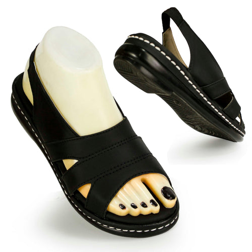 Women's Minimal Sandal | Cushioned Office Waer Sandals For Women - [695-36/41]