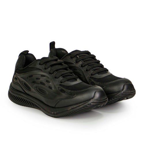 Buy Full Black Imported Sneakers For Men | Design For Rough Use and Machine Washable.