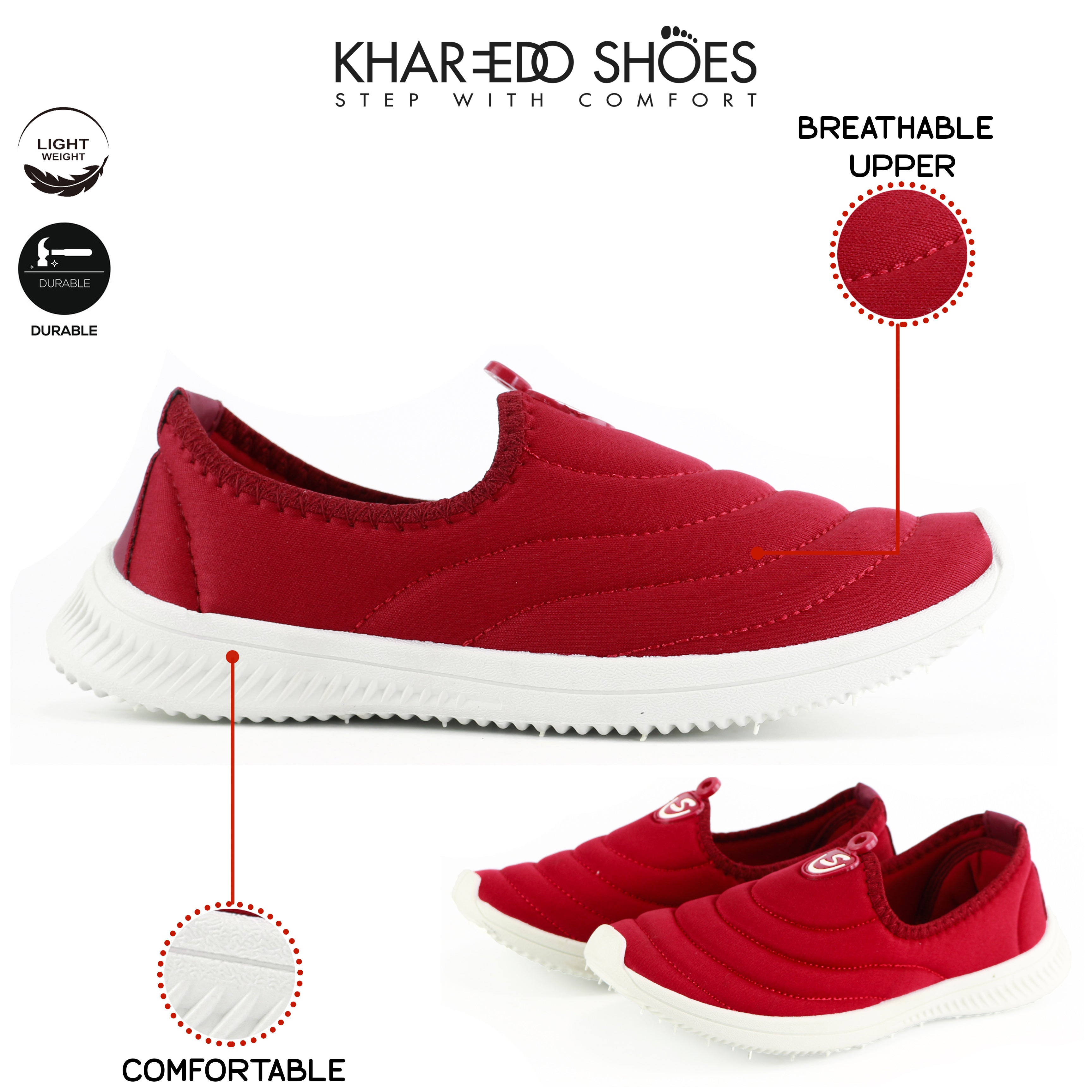 Buy Women's Sneakers - Skechers-Style Lightweight Casual Shoes