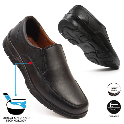 Basic Slip-On Formal Shoes for Men | Mocassion style - [2043-39/44]