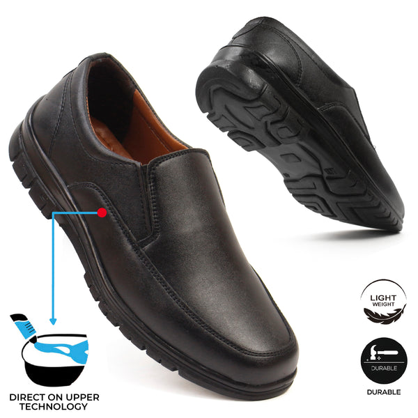 Basic Slip-On Formal Shoes for Men | Mocassion style - [2043-39/44]