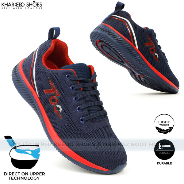Chawala Jogger Shoes For Men | Men's Laced Runnig Sneakers - [9606-40/45]