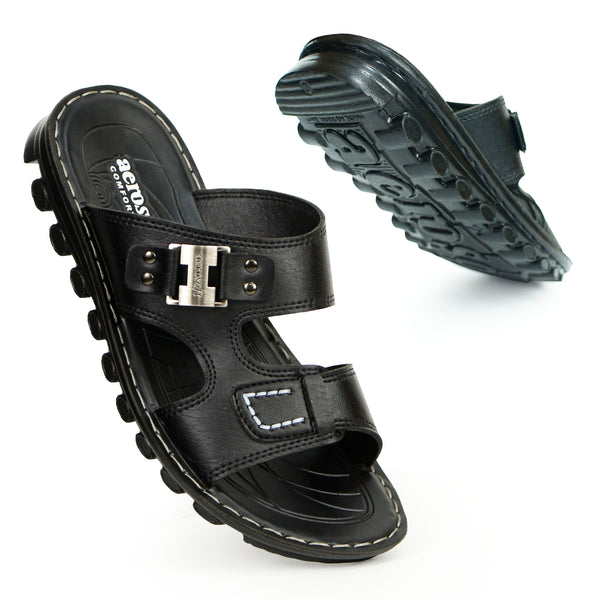 Buy Aerosft 2505 Medicated Slipper By Aerosoft For Men | Thailand Material Chappal [2505-Aerosoft]