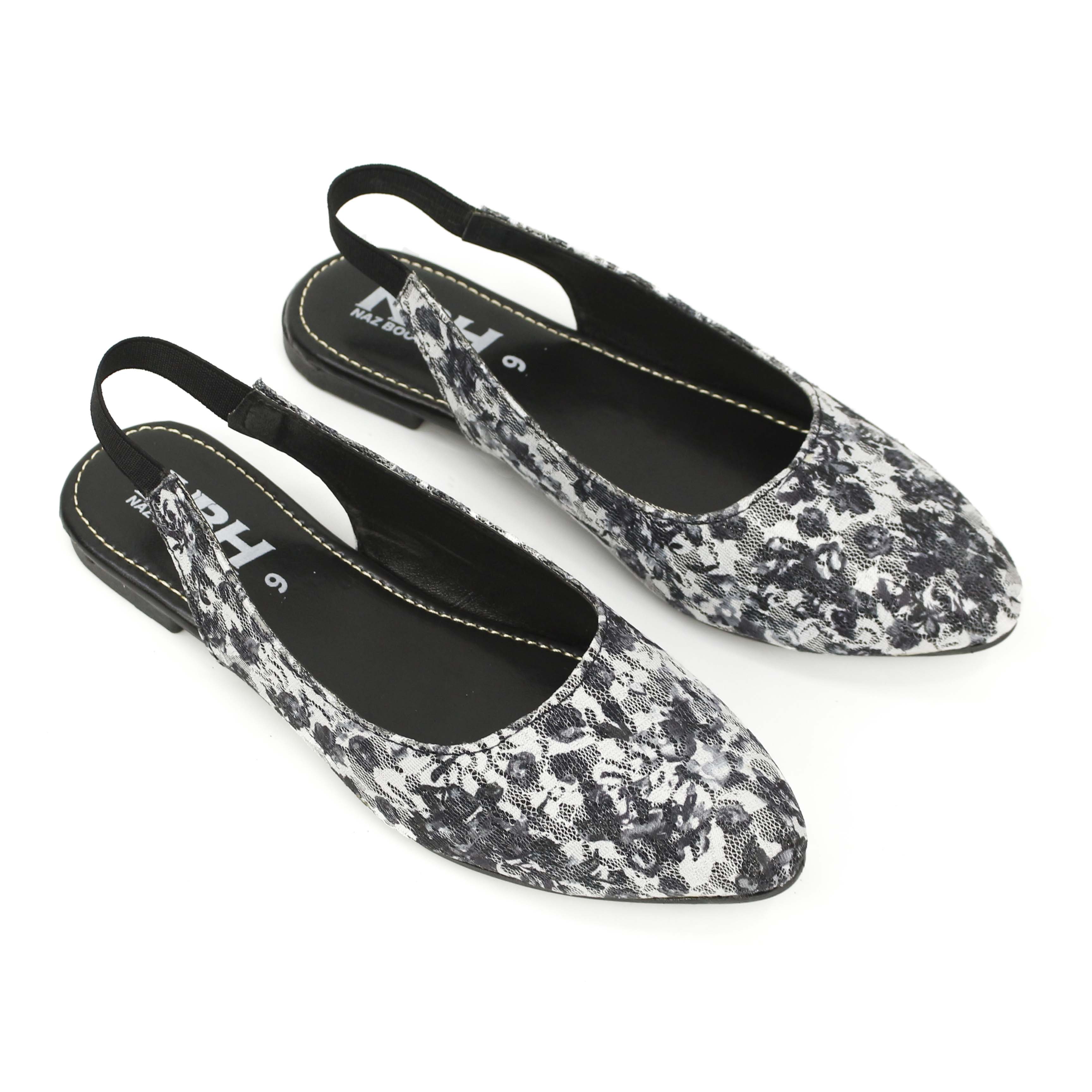 Women's Slingback Flats with Elegant Buckled Pumps | Comfortable Non-Slip Sandals