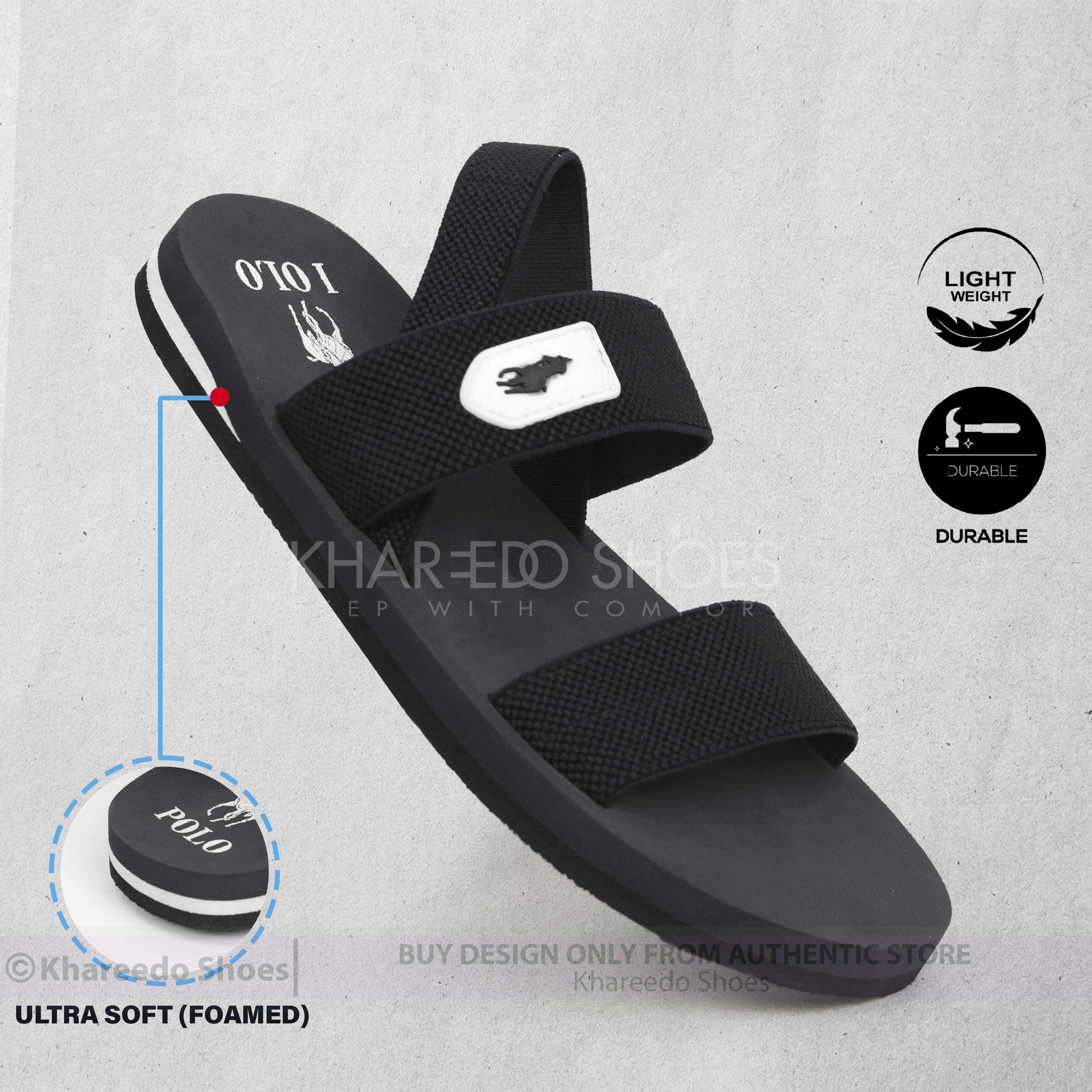 Mens Sandals Soft Sole Slippers Non Slip Chappal For Boys