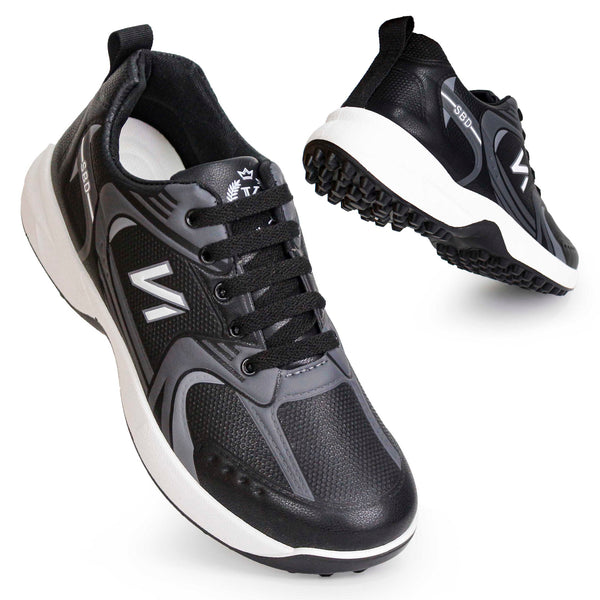 Jogger Shoes For Men | Men's Laced Gripper Sneakers - [4336-40/45]