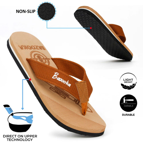 Buy Indoor House Slipper | Flip Flops For Men | Men's Chappal - [BR-BZ001-39/44]