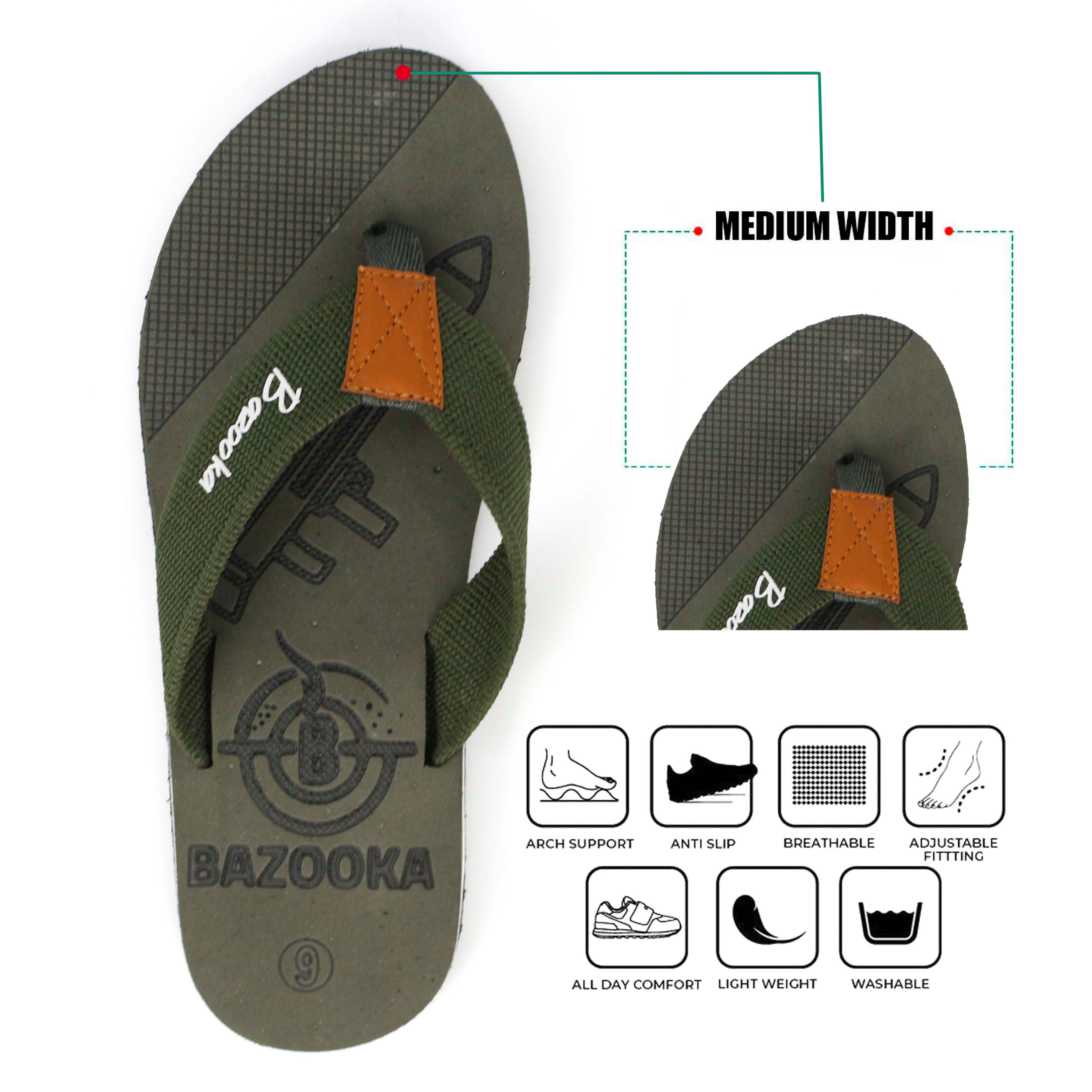 Buy Flip Flops For Men | Men's Daily Wear V Strap Chappal.