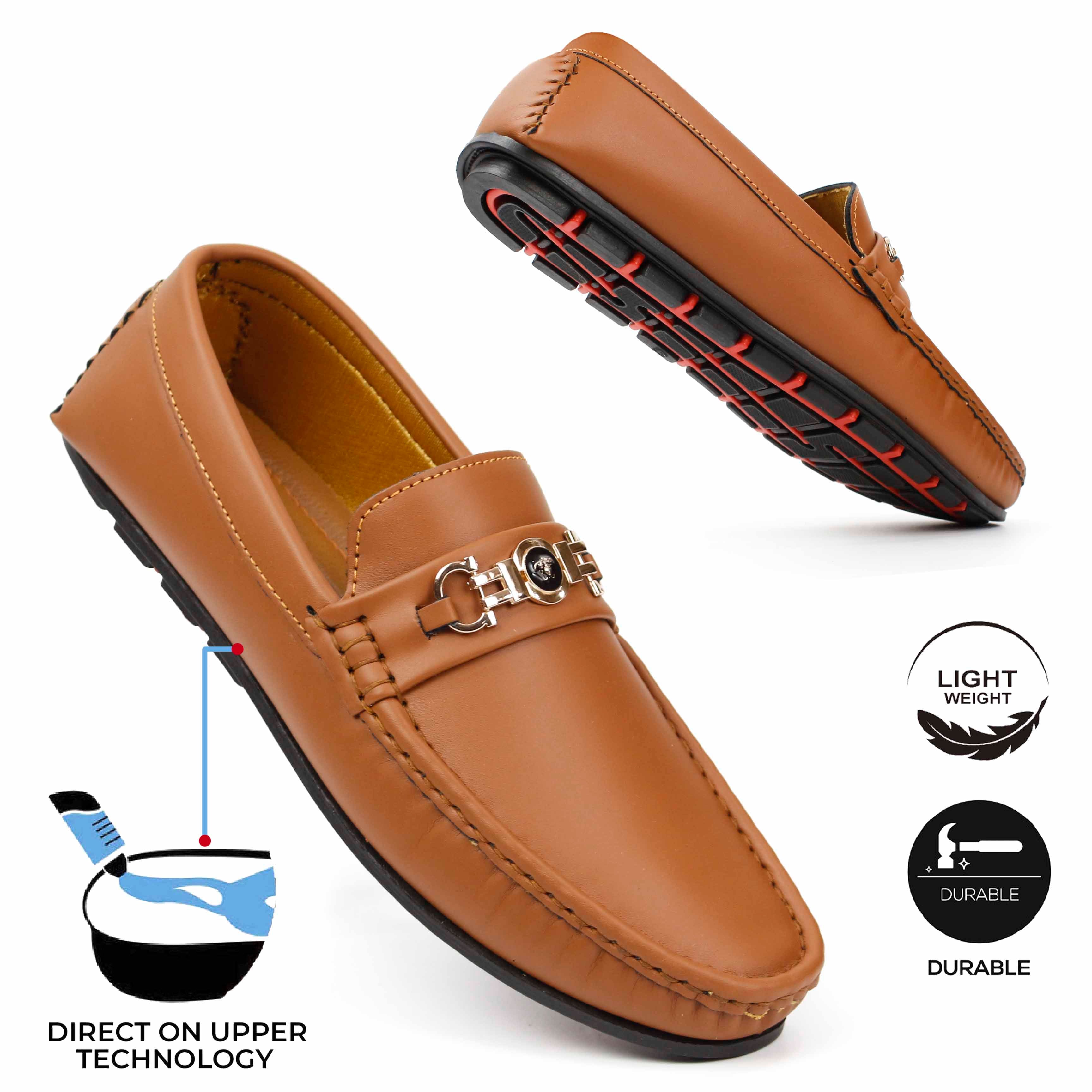 Buy Loafers for Men - Buckle Detail | Slip-On Formal Shoes