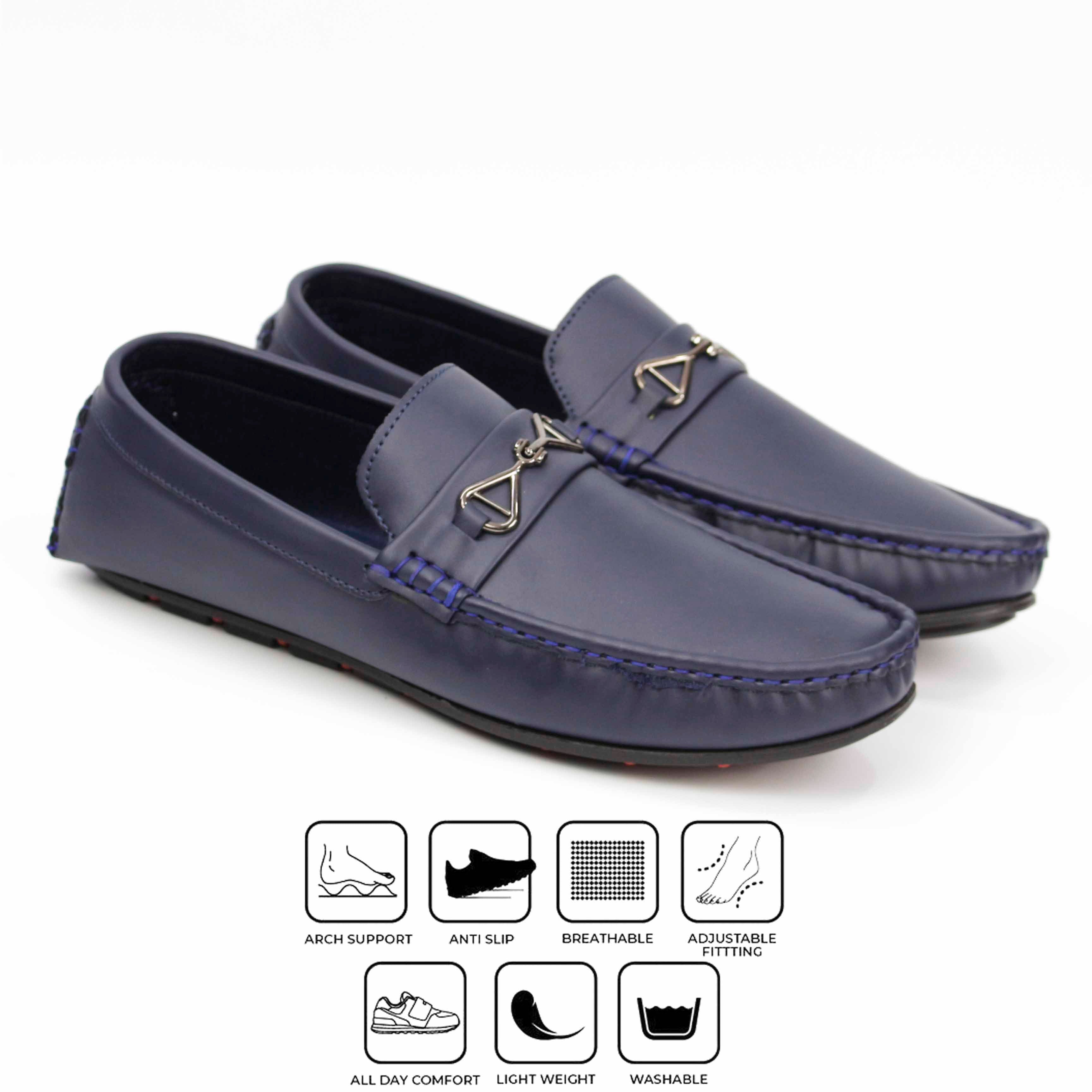 Buy Loafers for Men - Buckle Detail | Slip-On Formal Shoes