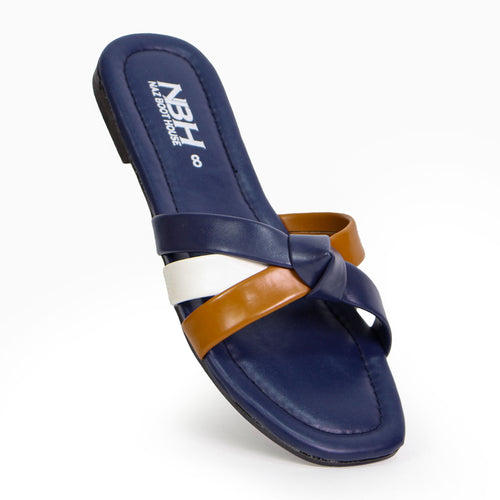 Buy Multi Flat Slippers For Women | Slides For Ladies - [418-36/41]