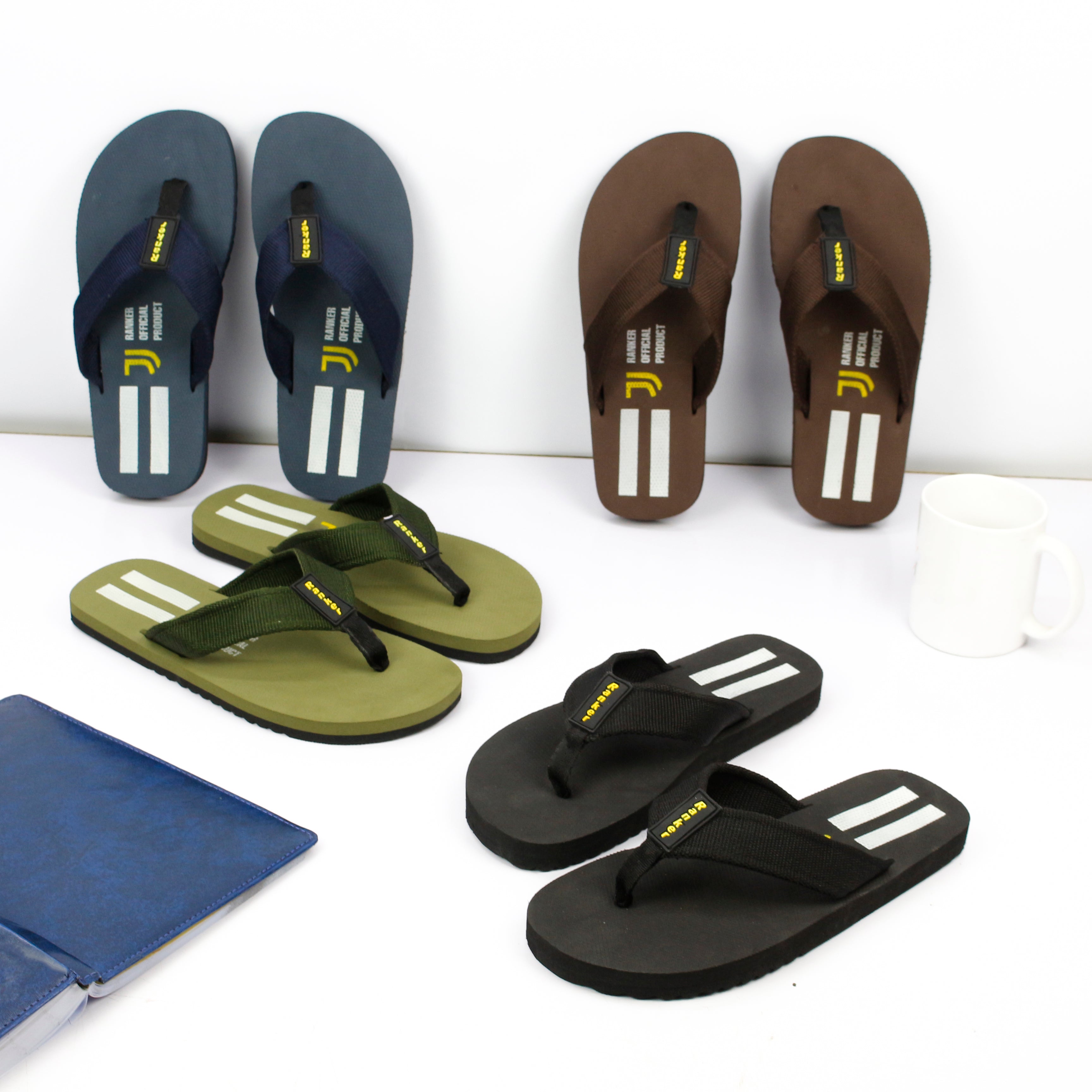 Buy Ranker Flip-Flop Slippers | Imported Material Chappal For Men.