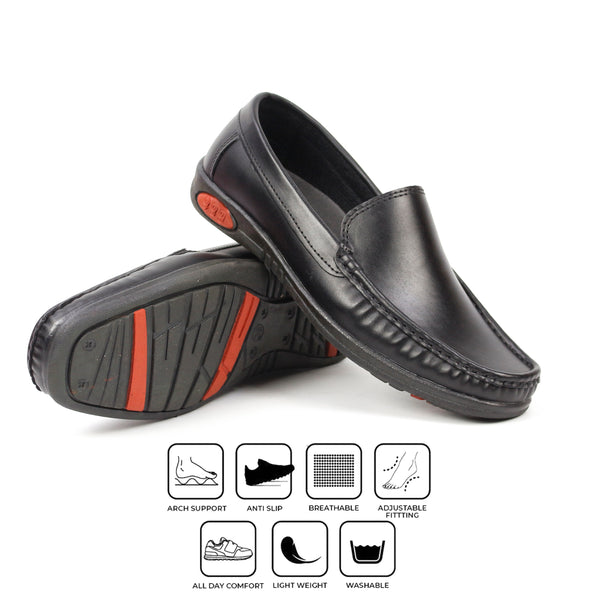 Buy Men's Mocassion | Loafer - Wrinkle-Free Casual & Formal Shoes For Men - [999CRP-BLK]