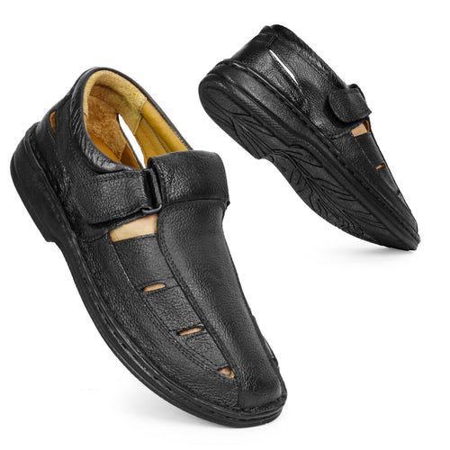 Buy Leather Roman Sandals| shoe style sandals for men - [869-39/44]