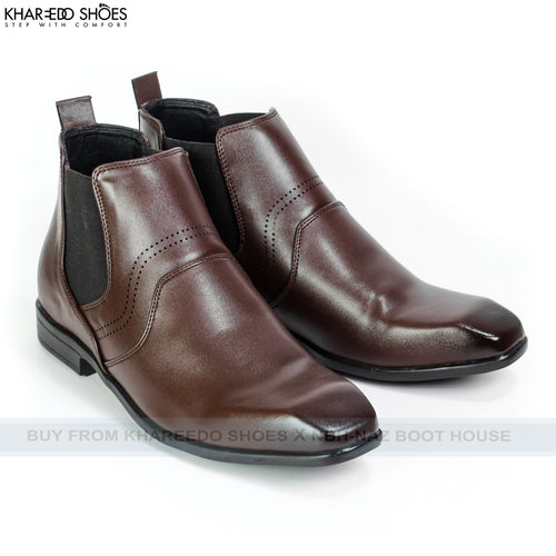 Buy Italian Chelsea Shoes (Pu Rexine Upper) At Best Price In Pakistan | Long Formal Shoes For Men - [2819-39/44]