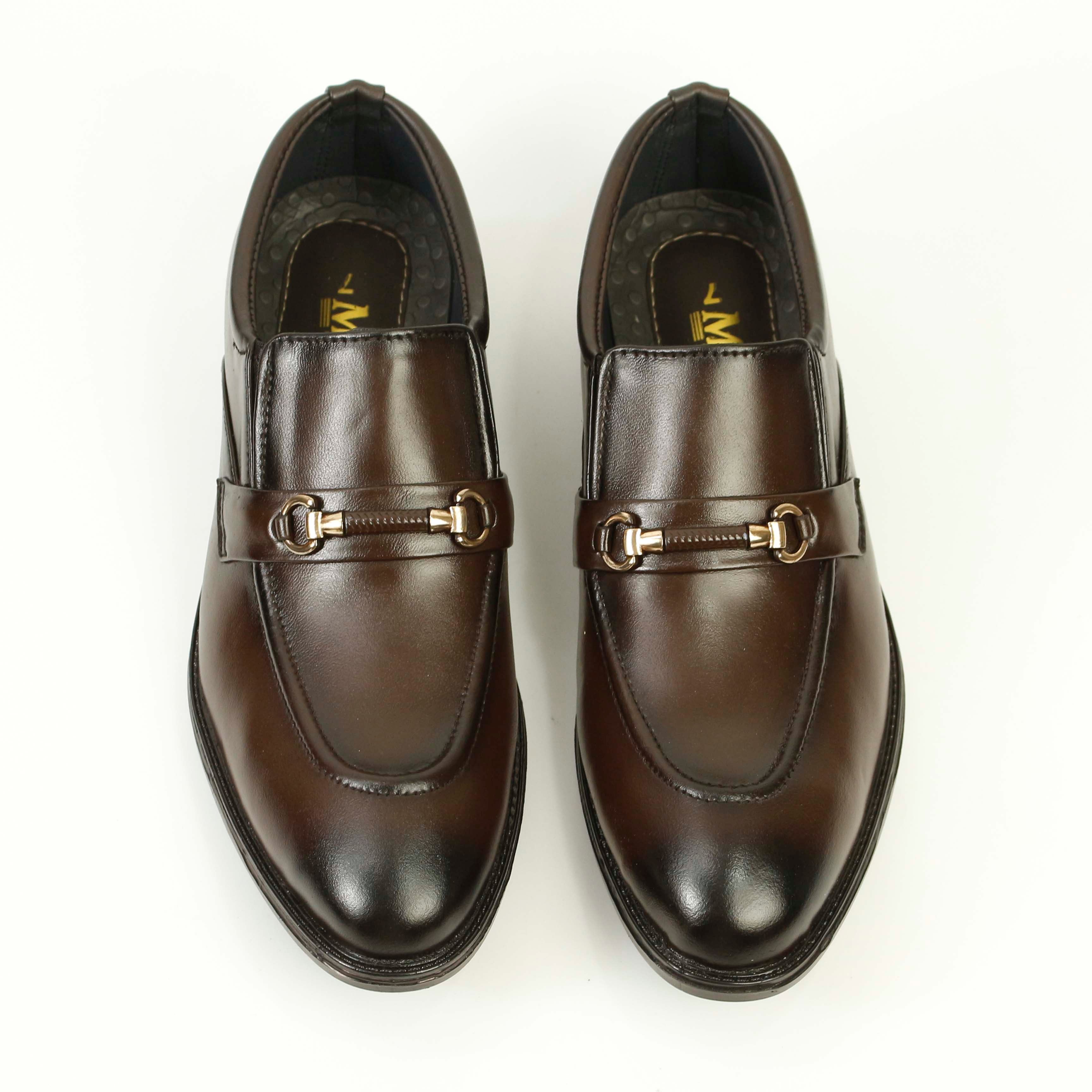 Leather Upper Formal Shoes For Men | Loafer Style