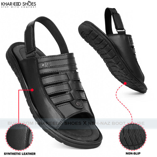 Hand Made Sandals For Men | For Casual And Occasional Wear - [822-42/44]