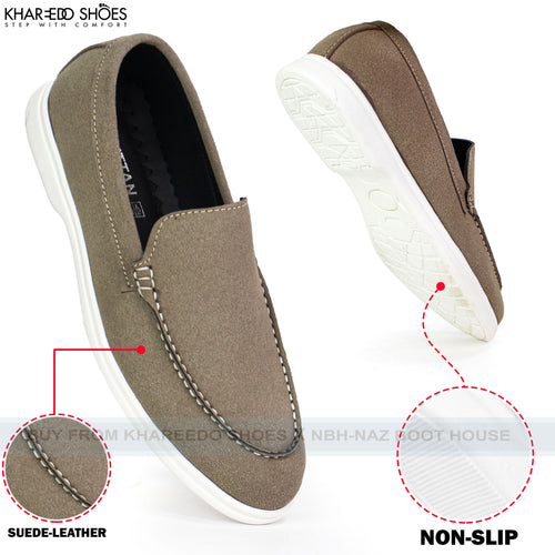 Loro Piana Loafers For Men | In Black, Brown And Grey Colors - [1065-39/44]