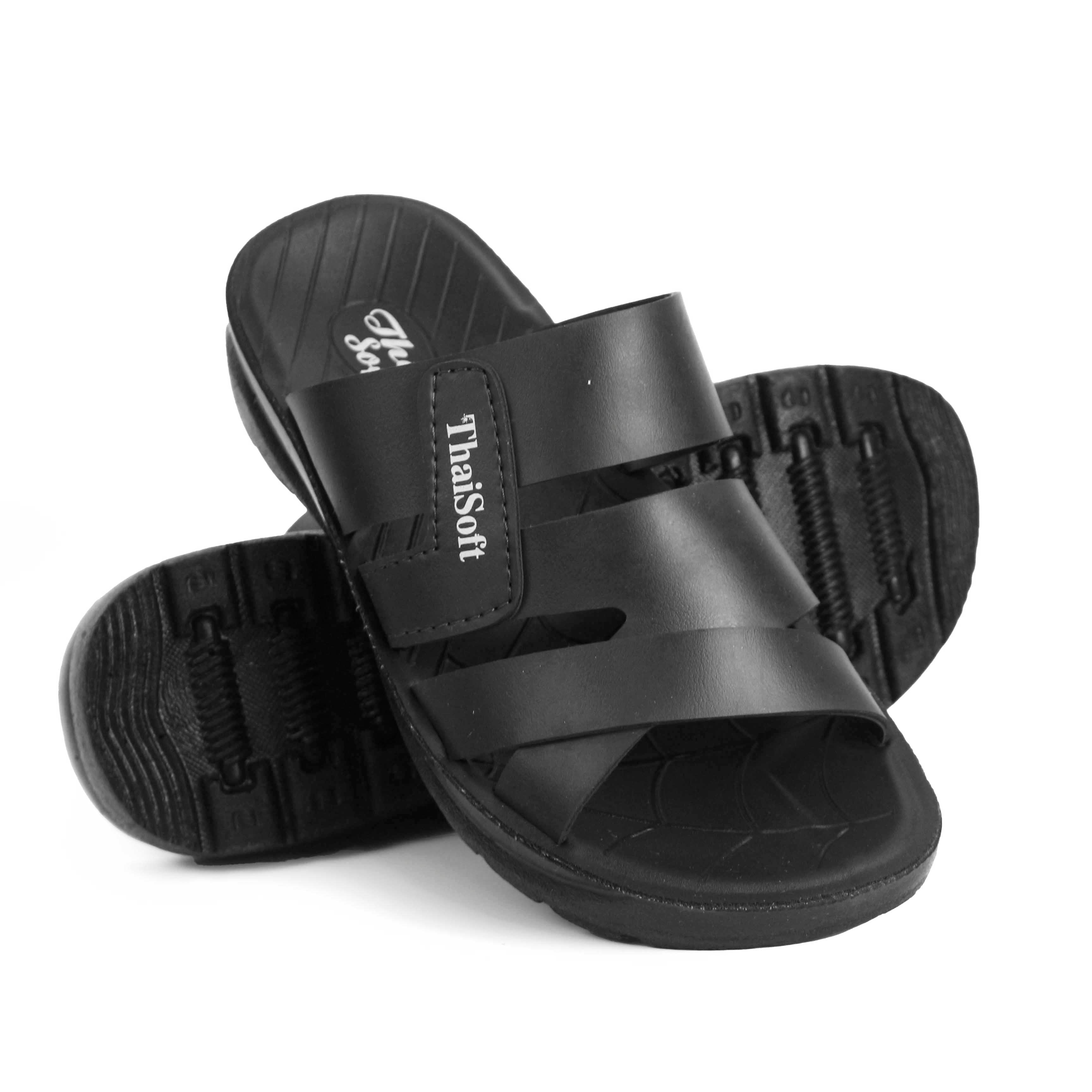 Mens Multi Straps Slippers Non Slip Chappal For Boys