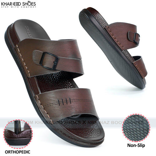 Medicated Slippers For Men | Orthopedic And Comfortable - [6805-40/45]