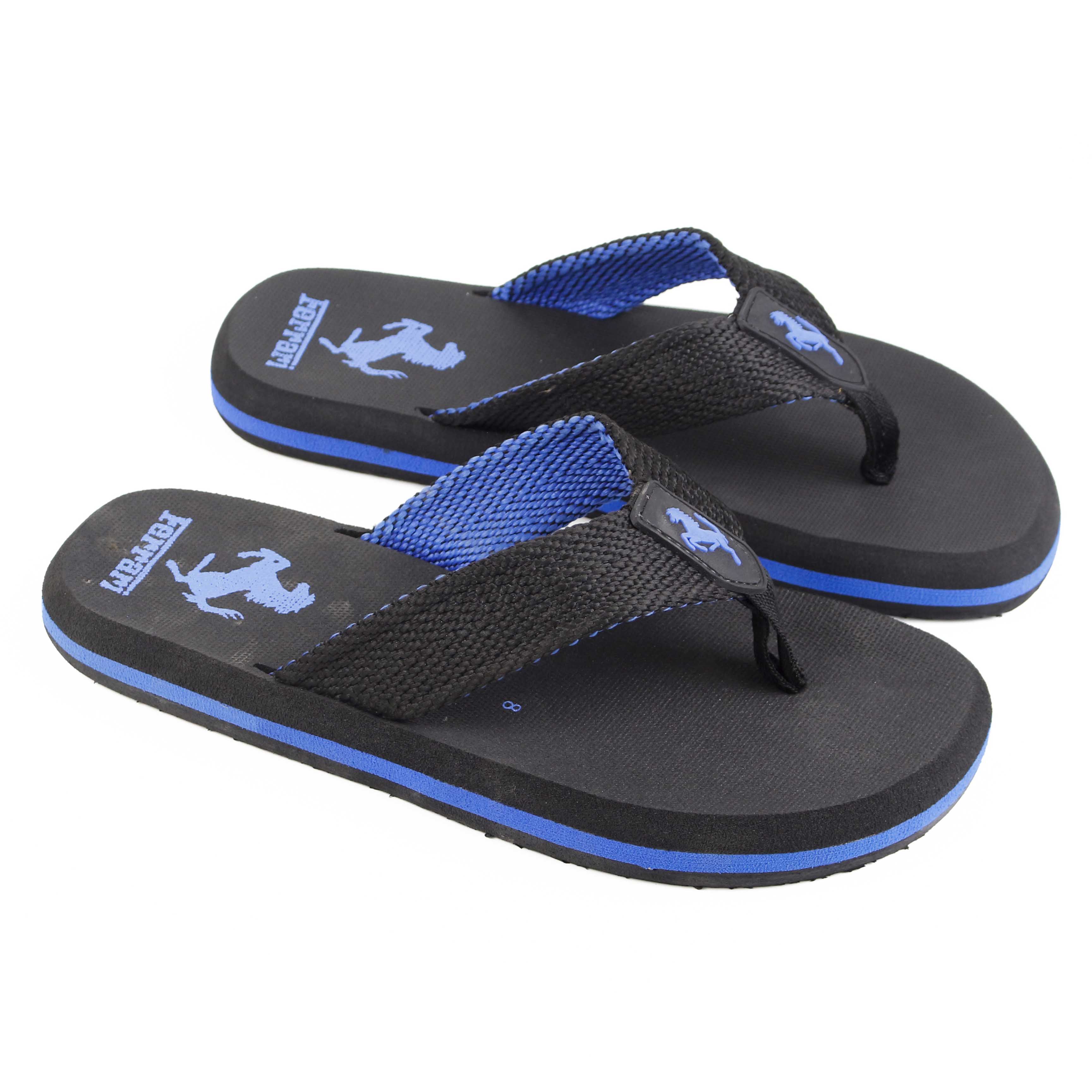 Buy Ferrari Flip-Flop Slippers | Imported Material Chappal For Men.