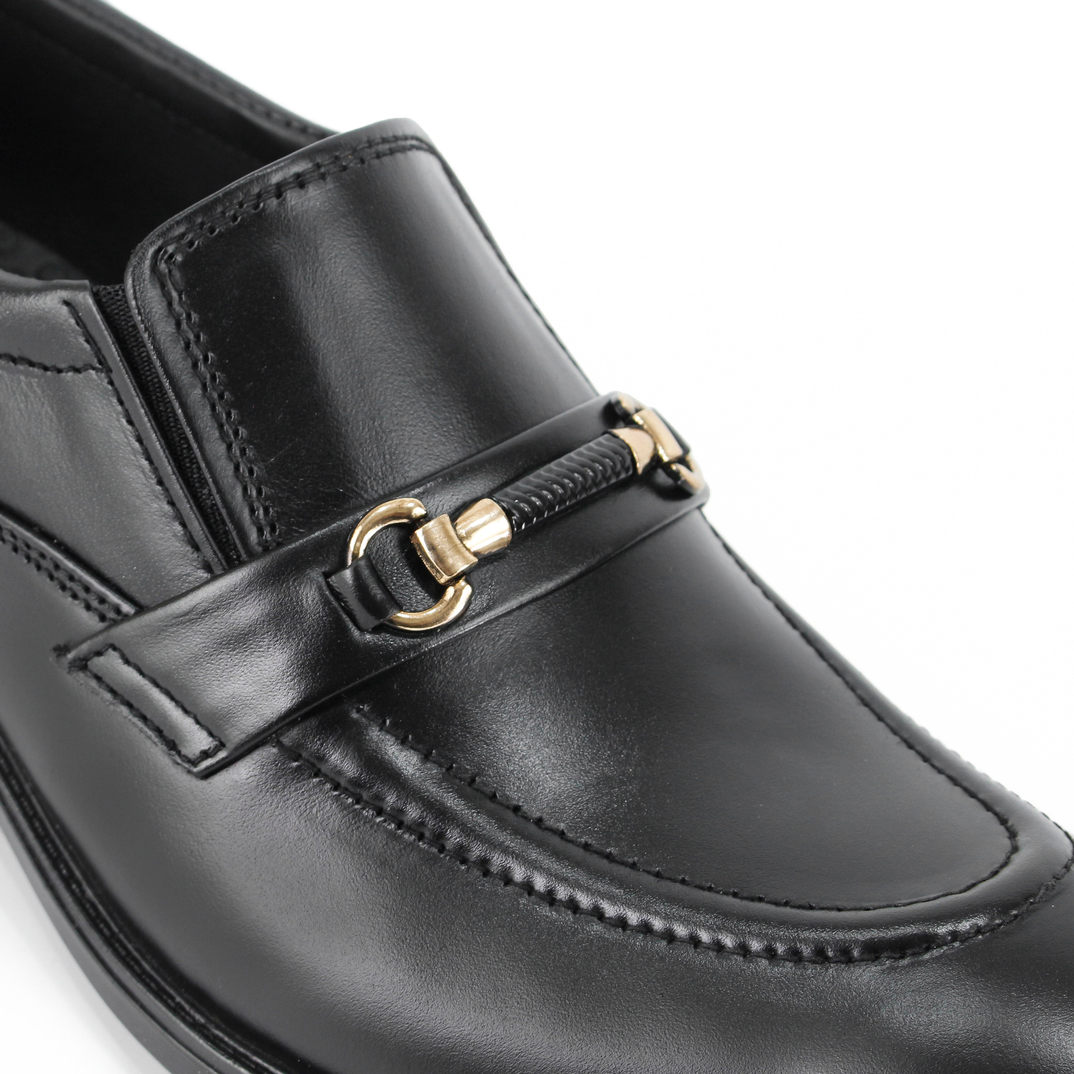 Leather Upper Formal Shoes For Men | Loafer Style